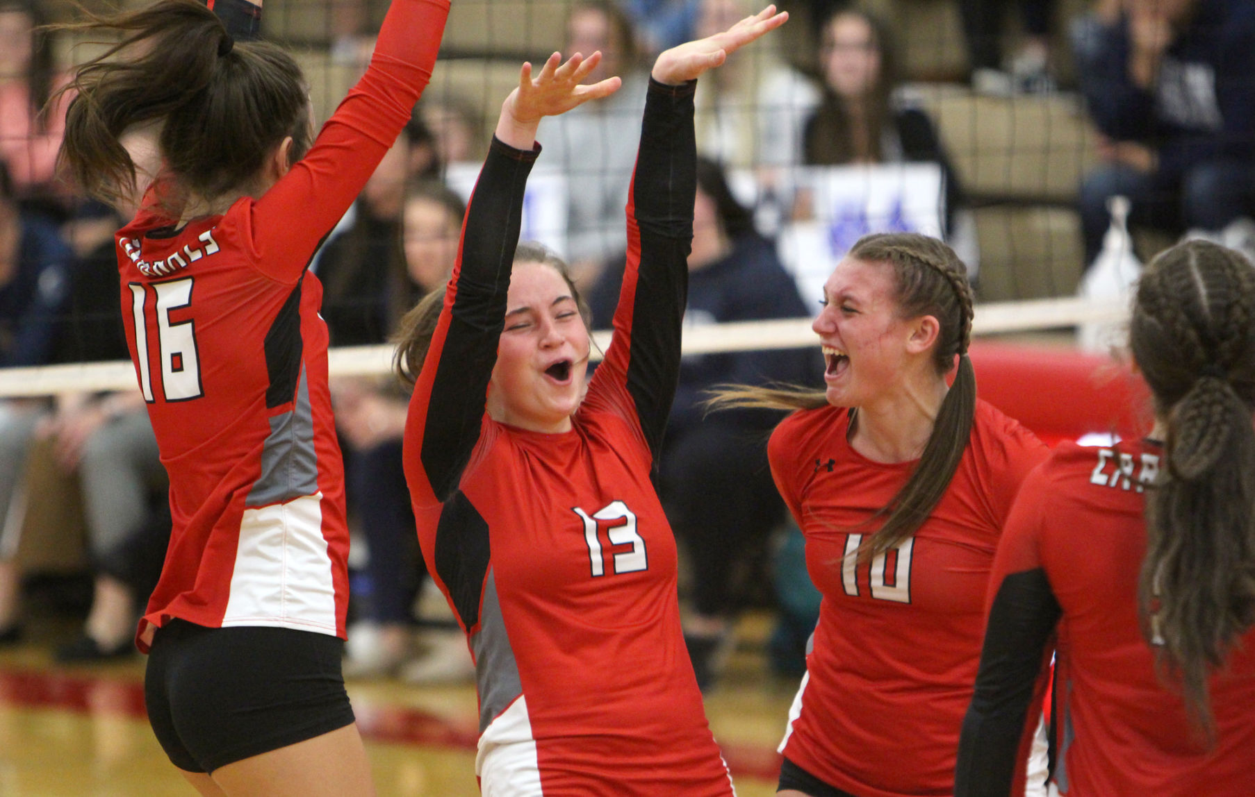 Hudson at Chi-Hi volleyball 10-23-21